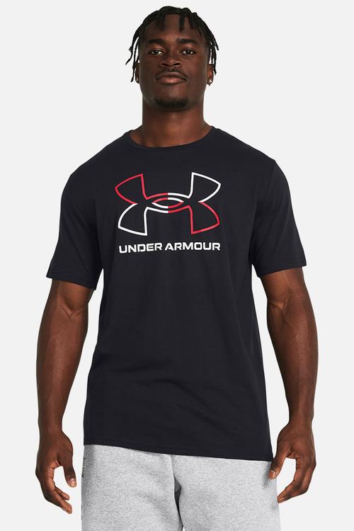 Ua Gl Foundation Update Short Sleeve - Black