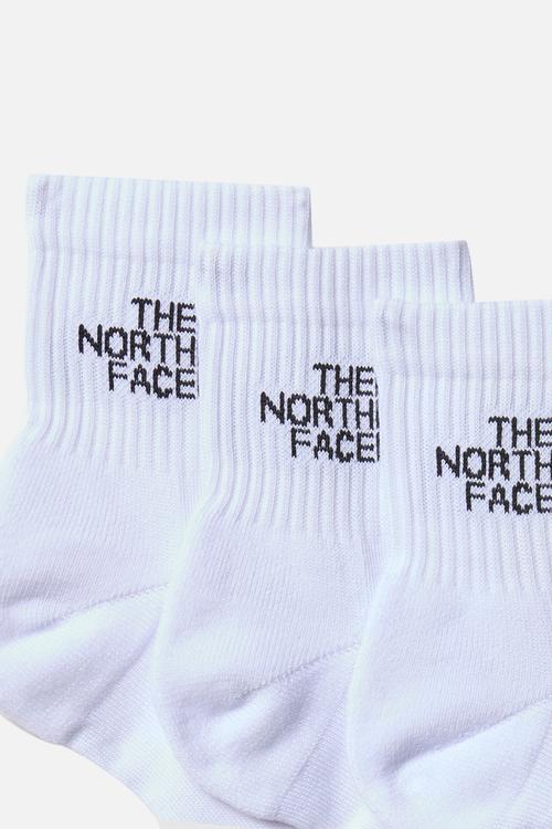 Multi sport cush quarter sock 3 pack - tnf white