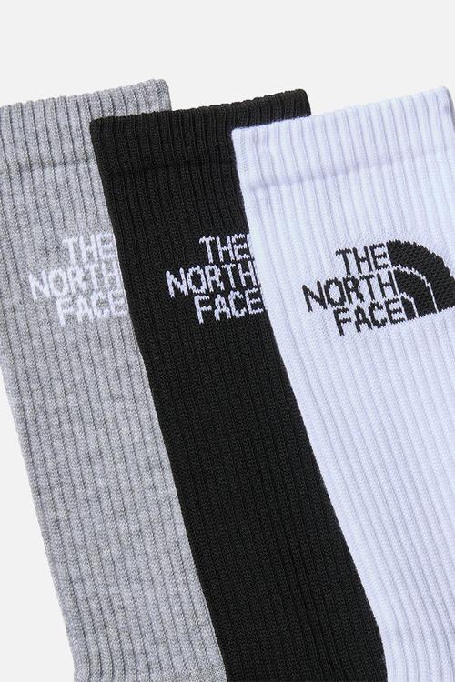 Multi sports cush crew sock 3 pack - black assorted