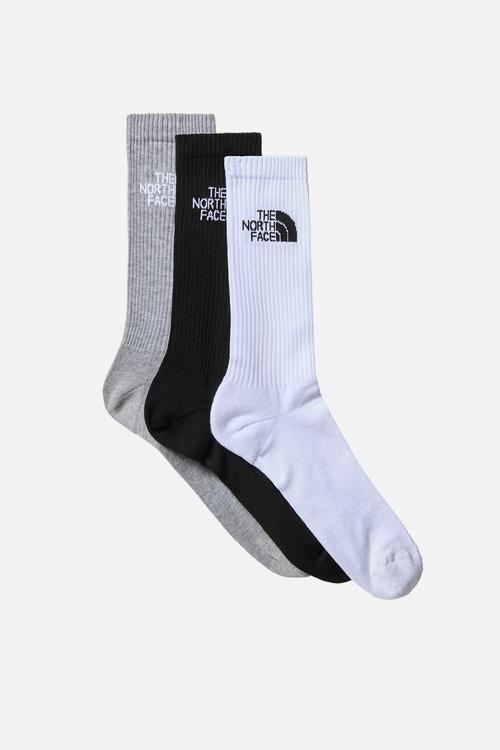 Multi sports cush crew sock 3 pack - black assorted