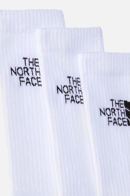 Multi sport cush crew sock 3 pack - white