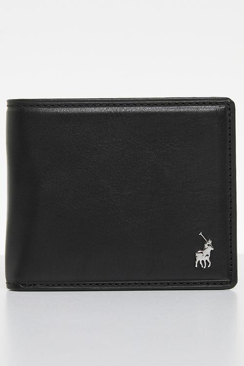 Billfold With Coin Section - Black