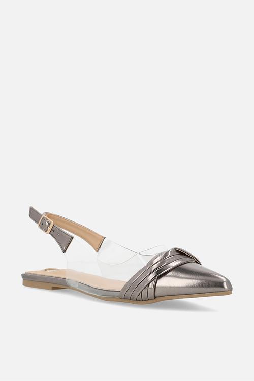 Vendine slingback - pewter