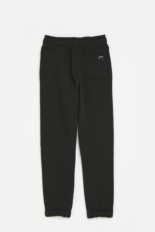 Pre-boys arch wave trackpant - black