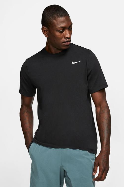 Dri-FIT Fitness T-Shirt solid - black/white