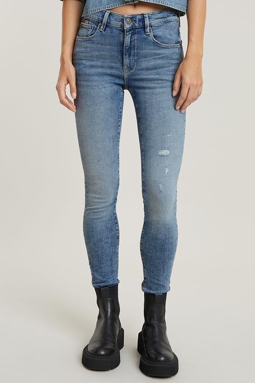 3301 Skinny Wmn - sun faded blue donau