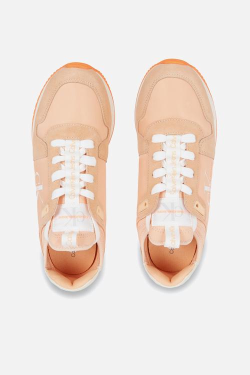 Runner sock laceup ny-leather
