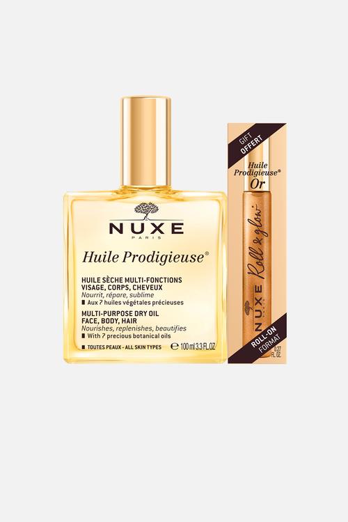 Huile Prodigieuse 100ml + Roll & Glow