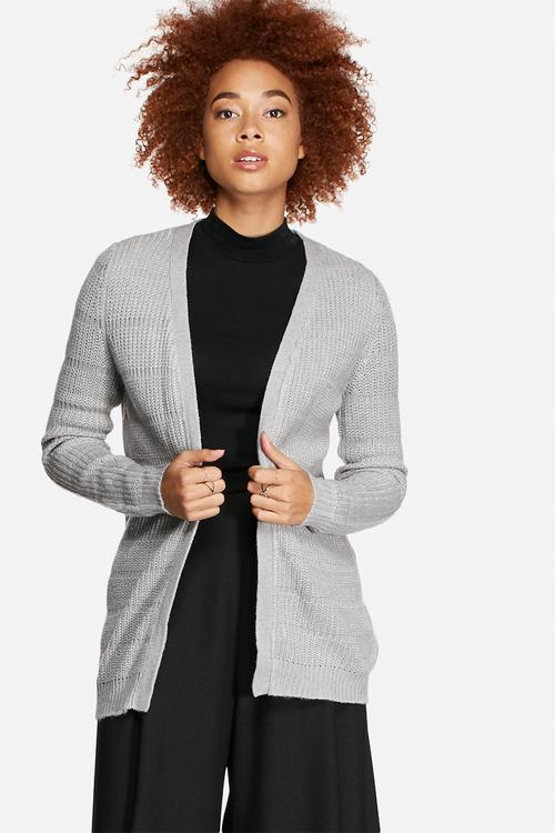 Reverse Knit Cardigan