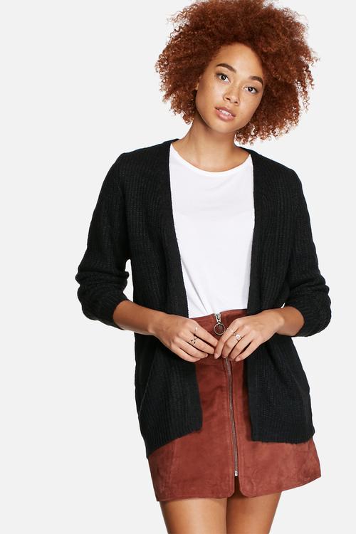 Reverse Knit Cardigan
