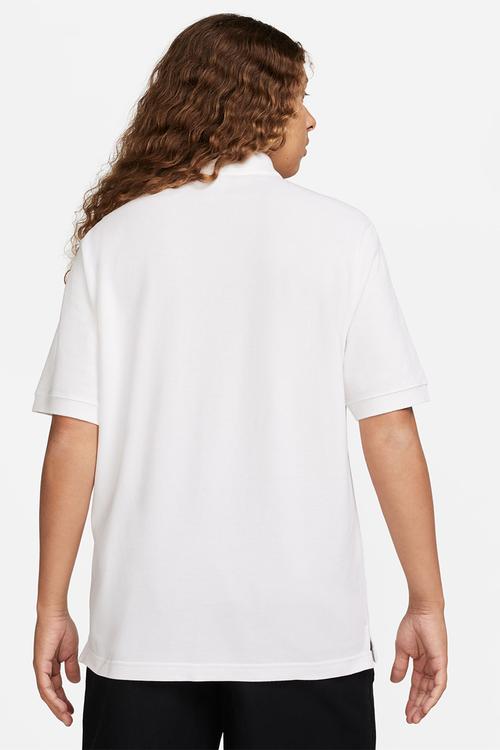Nike Men's Club Pique Polo  - white/black