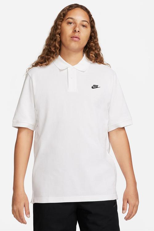 Nike Men's Club Pique Polo  - white/black