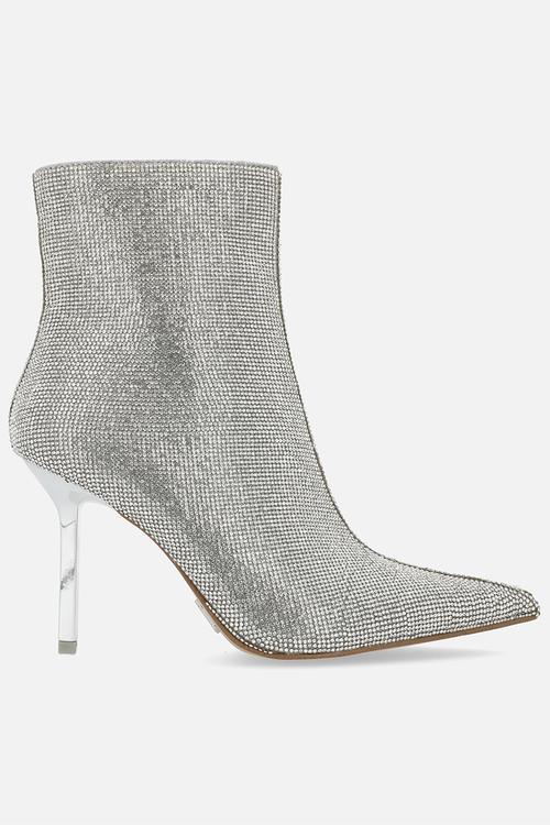 Iyanna-r ankle boot - silver crystal