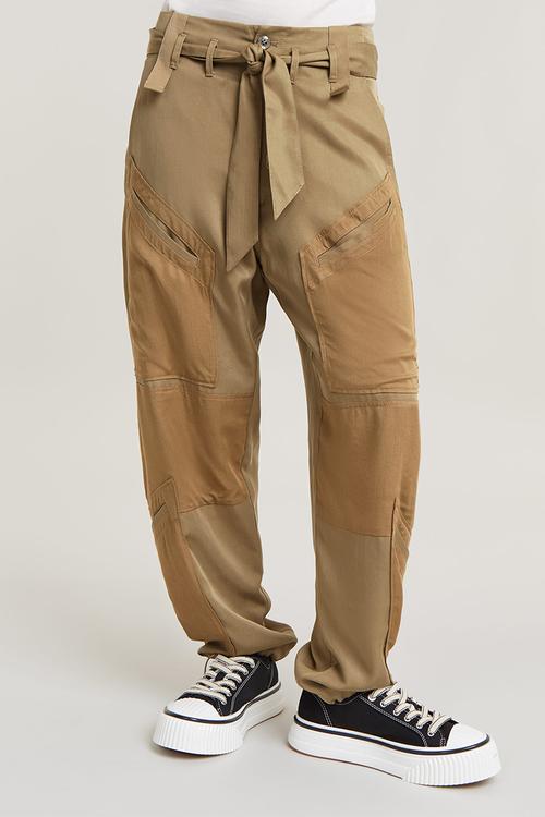 Tone On Tone Cargo Pant Wmn - Coriander