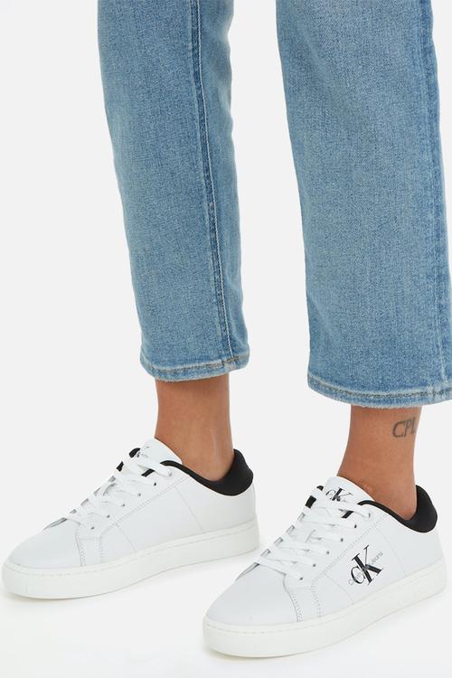 Classic Cupsole Low Laceup leather - Black/Bright White
