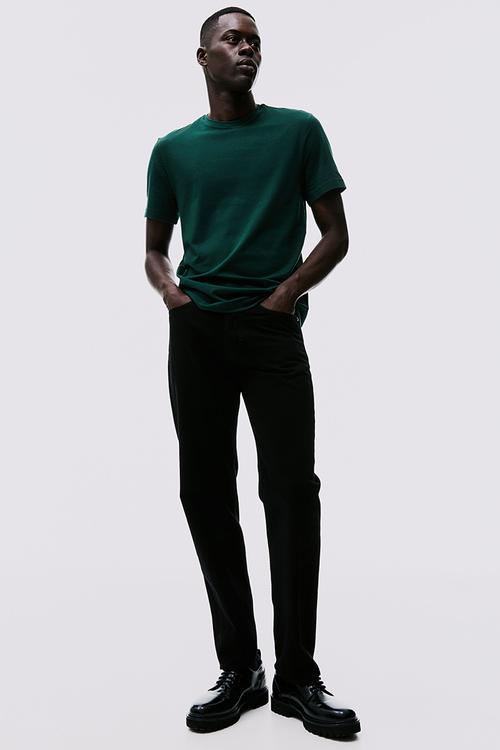 Slim fit t-shirt - forest green