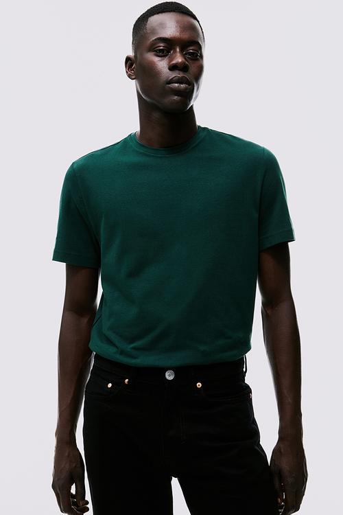 Slim fit t-shirt - forest green