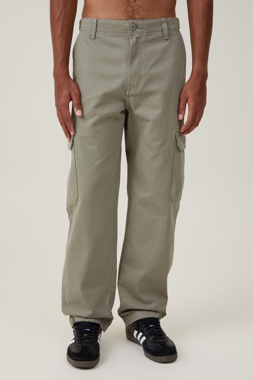 Tactical Cargo Pant - Washed Military Herringbone