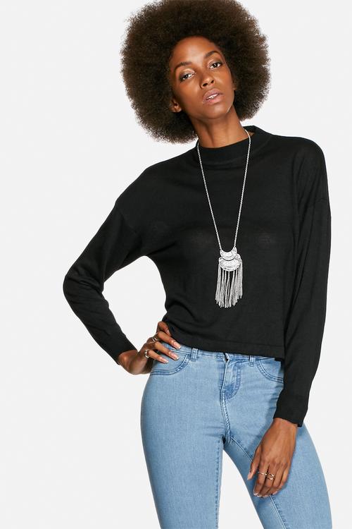 Becca High Neck Knit