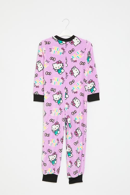 Hello kitty onesie - lilac