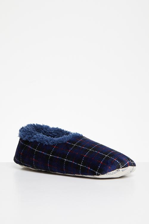 Mens - Dark Blue Plaid