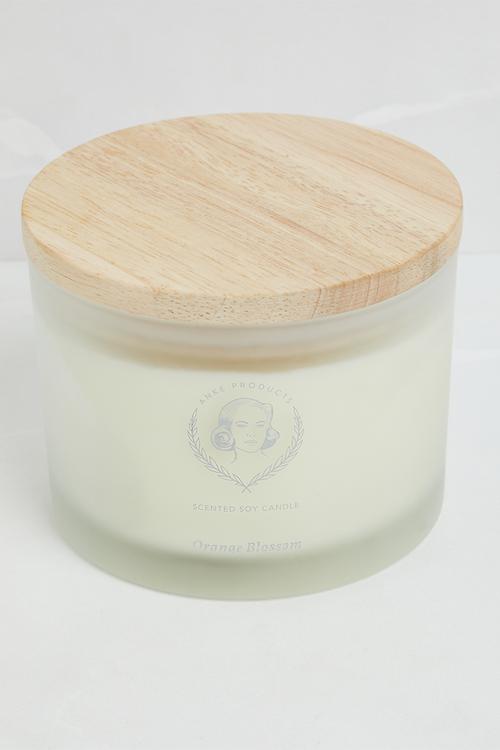 Orange Blossom scented soy candle - 370g