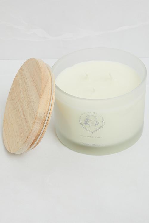 Orange Blossom scented soy candle - 370g