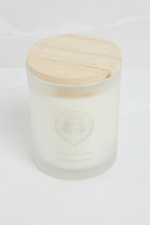 Sandalwood Rose Soy Candle Gift Box Small