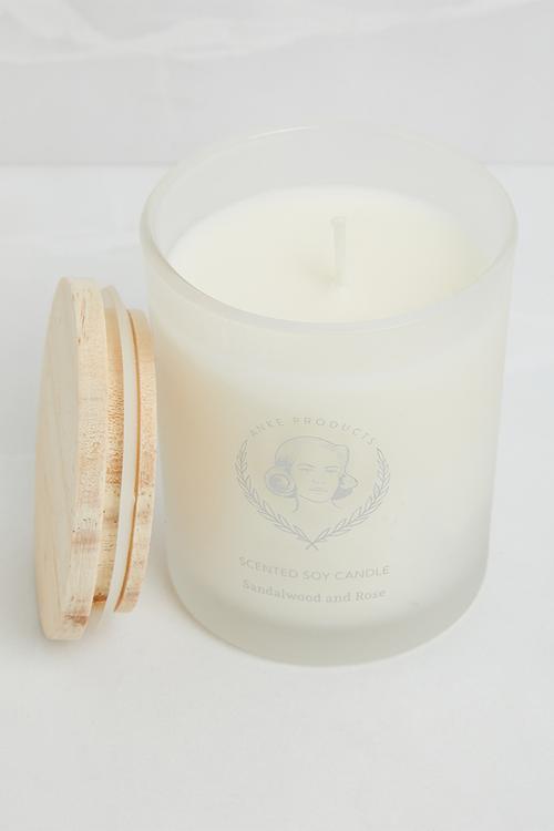 Sandalwood Rose Soy Candle Gift Box Small