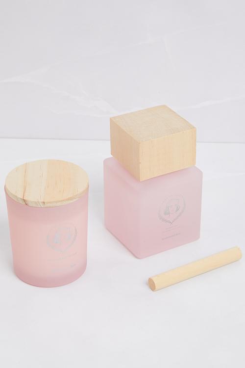 Sandalwood & Rose diffuser & candle gift set