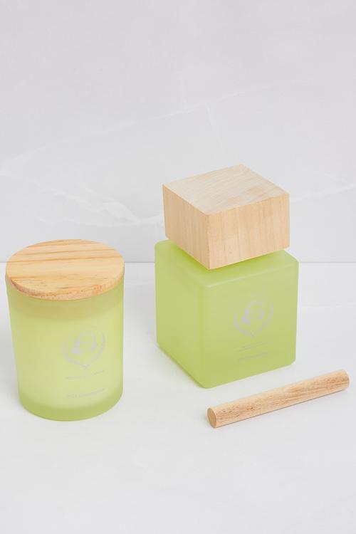 Wild Lemongrass diffuser & candle gift set