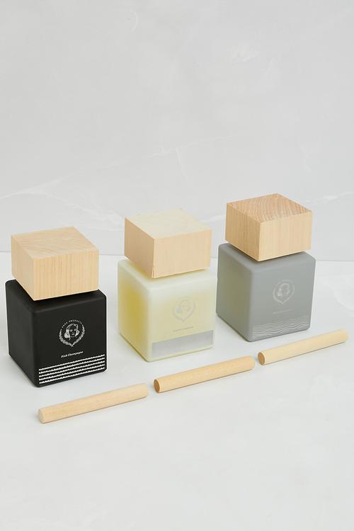 Sugared grapefruit, Pink Champagne & Lemongras Diffuser gift set