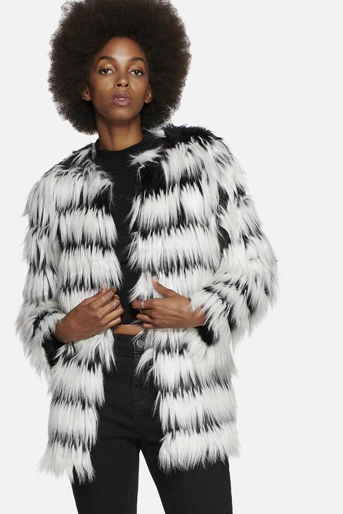 Duo Faux Fur Jacket