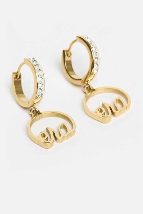 Era Precious Drop Earrings - Gold