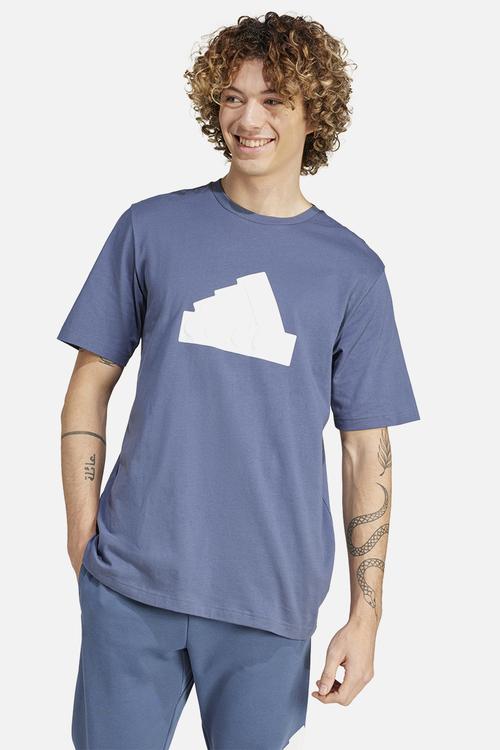 Future Icons BOS tee- mid blue