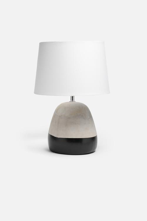 Cement cylinder lamp