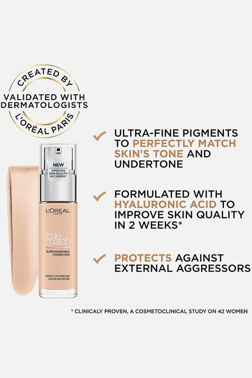 True Match Liquid Foundation - 1C Ivory Rose