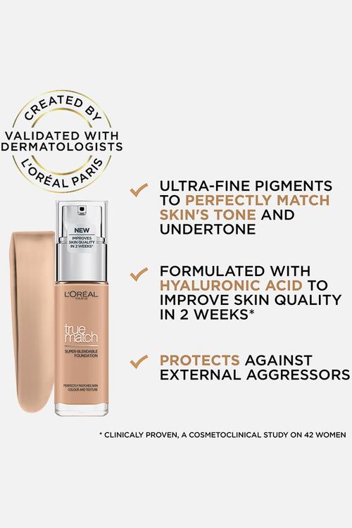 True Match Liquid Foundation - 3C Rose Beige