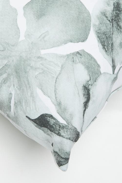 Ski printed cushion cover - Grey