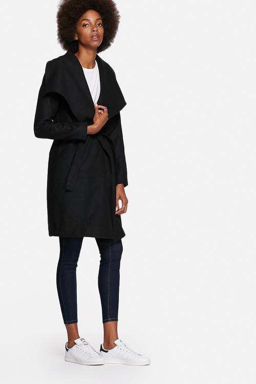 Dannie Long Belted Coat