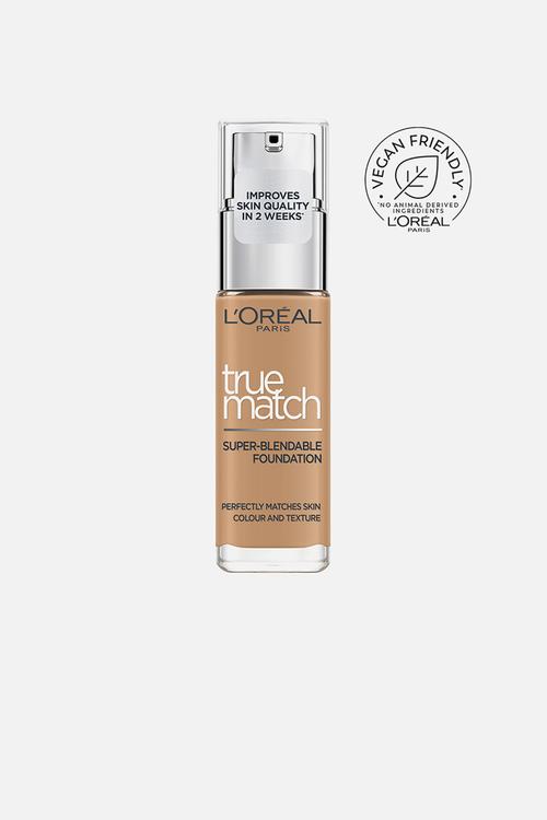True Match Liquid Foundation - 7W Golden Amber