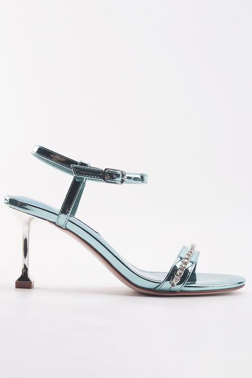 Framan ankle strap heel - blue