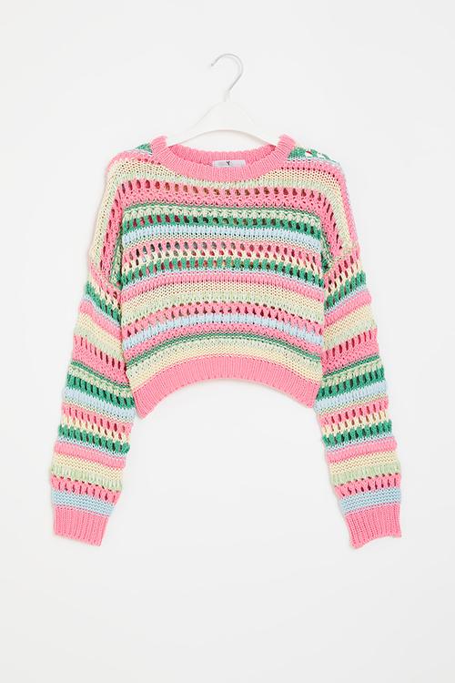 Long sleeve pa sk ta44mea top - multi