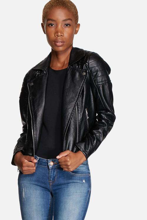 Stine Short PU Jacket