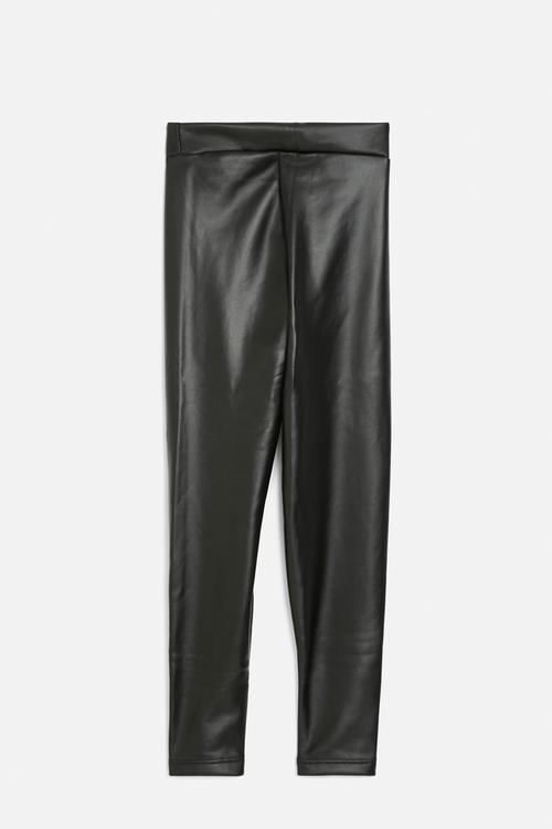 Lg pu lg calla trouser - black