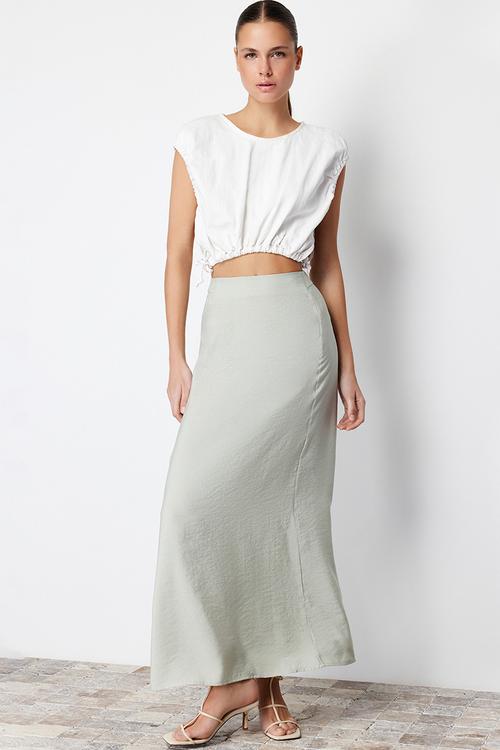 Maxi length skirt - mint