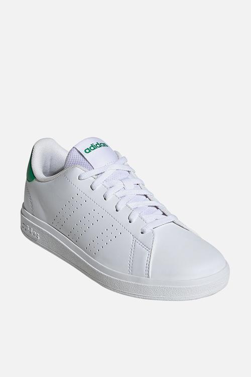 Advantage Base 2.0 J - Ftwr White/Ftwr White/Green