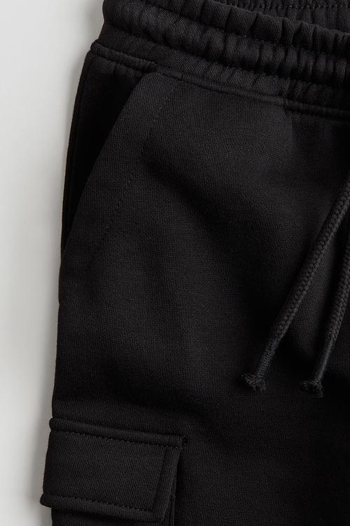 Cargo joggers - black