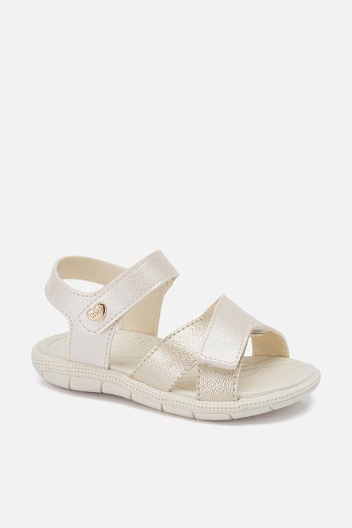 Sandalia tic tac casual - off white