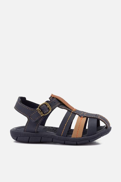 Sandalia tic tac casual - navy